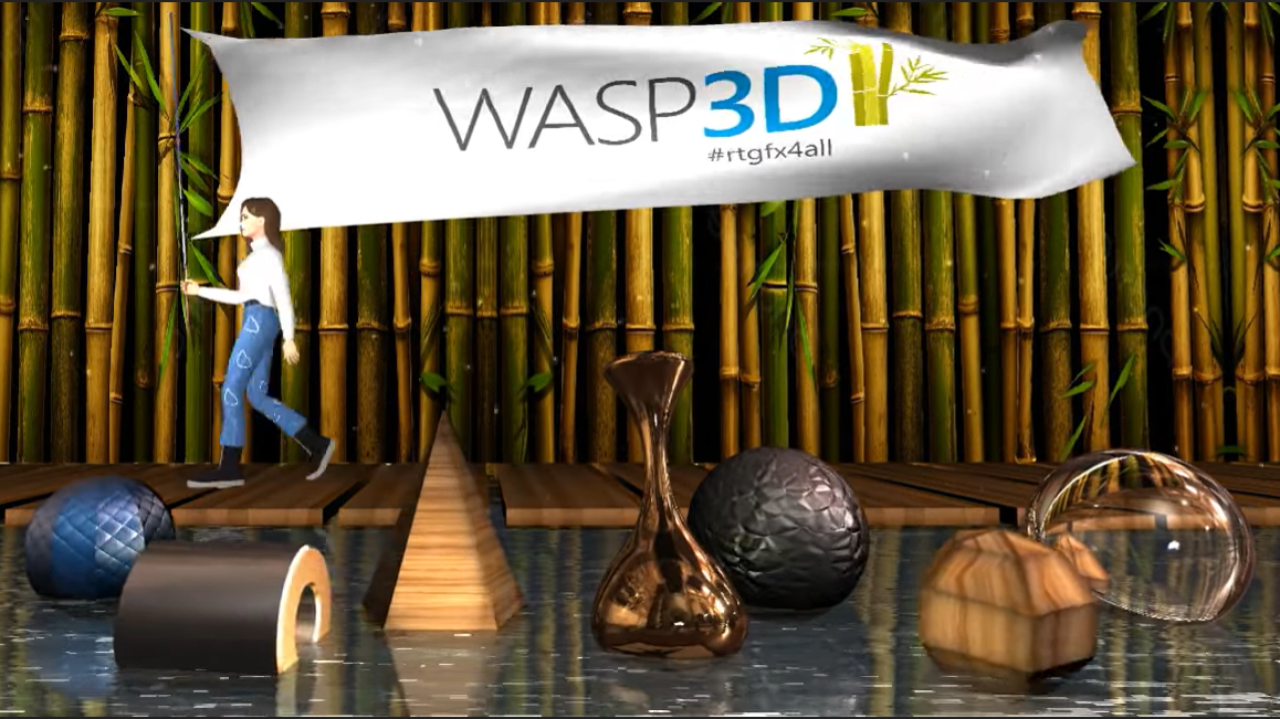 3D Livestream Elements