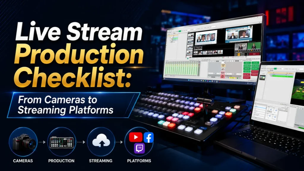 Live Stream Production: The Complete End-to-End Guide for...